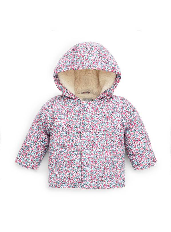 JOJO MAMAN BÉBÉ Floral Baby Jacket 12-18 months